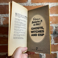 Ghosts, Witches, and ESP: Ripley’s Believe It Or Not - 1979 Illustrated Pocket Books Paperback