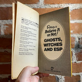 Ghosts, Witches, and ESP: Ripley’s Believe It Or Not - 1979 Illustrated Pocket Books Paperback