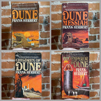 Dune Series Vintage Berkley Books Paperback Bundle (#1-4) - Reading Editions