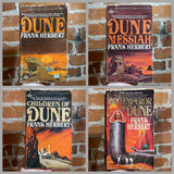 Dune Series Vintage Berkley Books Paperback Bundle (#1-4) - Reading Editions