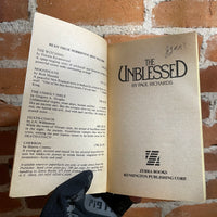 The Unblessed - Paul Richards - 1982 Zebra Books Paperback