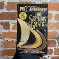 The Saturn Game - Poul Anderson / Iceborn - Gregory Benford & Paul A. Carter - 1989 Tor Double #14 Paperback Ed.