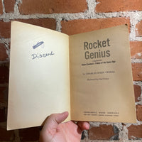 Rocket Genius (Robert Goddard - Father of the Space Age) - Charles Spain Verral - 1969 Scholastic Books Paperback