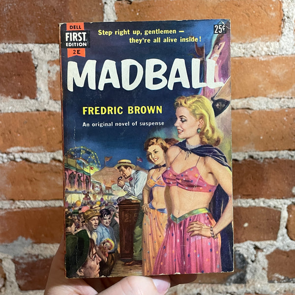 Madball - Fredric Brown - 1953 Dell Books Paperback - Griffith Foxley Cover