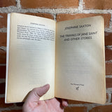 The Travails of Jane Saint and Other Stories - Josephine Saxton - 1986 The Women’s Press Paperback - Sara Schwartz Cover