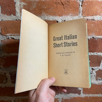 Great Italian Short Stories - P.M. Pasinetti - 1959 Dell Books Paperback - John Alcorn Cover