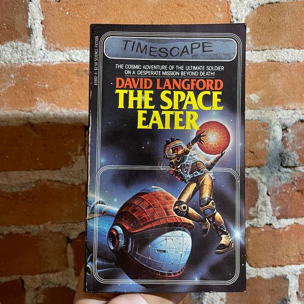 The Space Eater - David Langford - 1983 Timescape Pocket Books Paperback