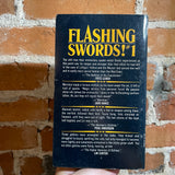 Flashing Swords! #1 - Edited by Lin Carter - 1973 1st Dell Books Paperback - Frank Frazetta Cover