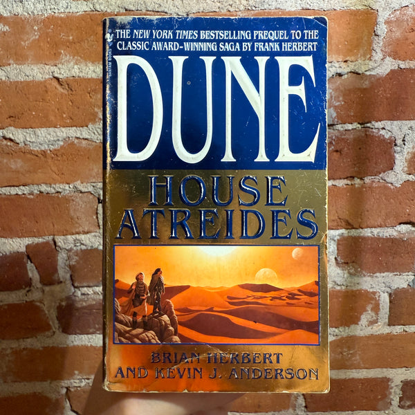 Dune: House Atreides  - Brian Herbert & Kevin J. Anderson - 2000 Bantam Books Paperback - Stephen Youll Cover