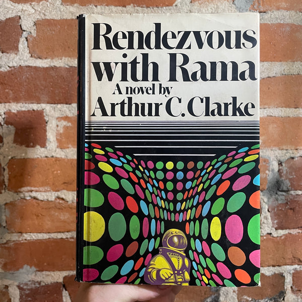 Rendezvous with Rama - Arthur C. Clarke - 1973 Harcourt Brace Jovanovich Hardback - Hal Siegel Cover