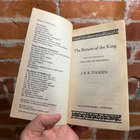 The Return of the King - J.R.R. Tolkien - 1965 131st Ballantine Books Paperback - Aragon Movie Tie-In Cover
