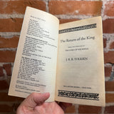 The Return of the King - J.R.R. Tolkien - 1965 131st Ballantine Books Paperback - Aragon Movie Tie-In Cover