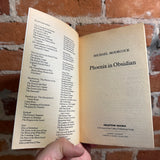 Phoenix in Obsidian - Michael Moorcock - 1987 Grafton Books Paperback - Mark Salwowski Cover
