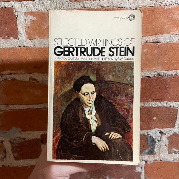 Selected Writings of Gertrude Stein - Carl Van Vechten - 1972 Vintage Books Paperback