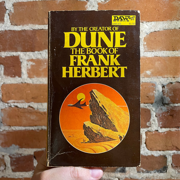 The Book of Frank Herbert - Daw Books - 1973 Paperback Edition - Jack Gaughan Cover