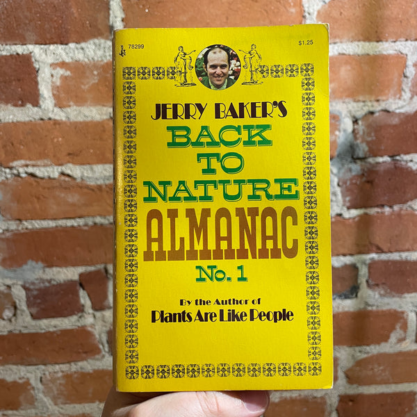 Jerry Baker’s Back to Nature Almanac No. 1 - 1973 Pocket Books Paperback