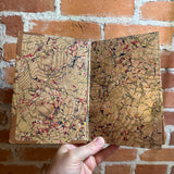 Vanity Fair: A Novel Without a Hero / Lovel the Widower - William Makepeace Thackeray - Rare Marbled Boards Lovell, Coryell & Company Hardback Circa 1890s Thackeray’s Works Edition