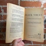 Black Voices: An Anthology of Afro-American Literature - 1968 5th Mentor Books Paperback