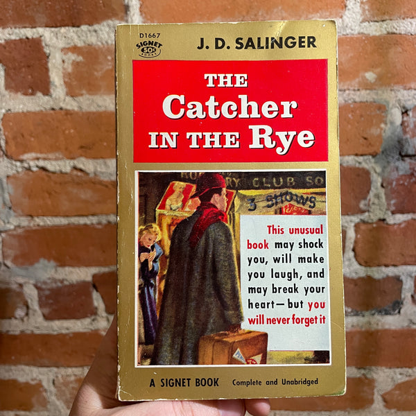 The Catcher in the Rye - J.D. Salinger - 1962 20th Signet Books Paperback