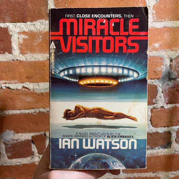 Miracle Visitors - Ian Watson - 1978 Ace Books Paperback - Bob Adragna Cover