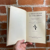 A Field Guide to the Birds - Roger Tory Peterson - 1939 Illustrated Houghton Mifflin Company Hardback