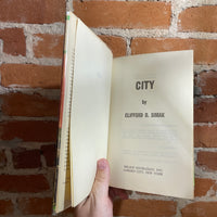 City - Clifford D. Simak - BCE Nelson Doubelday Hardback - Gary Viskupic Cover