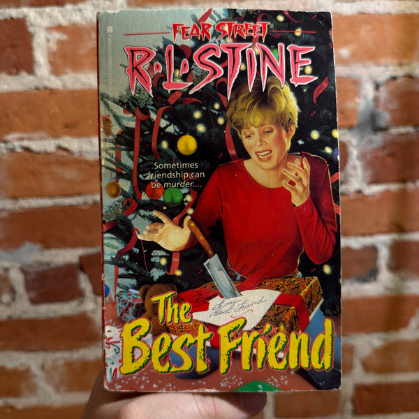 The Best Friend - R.L. Stine - 1993 5th Archway Paperback - Bill Schmidt Cover