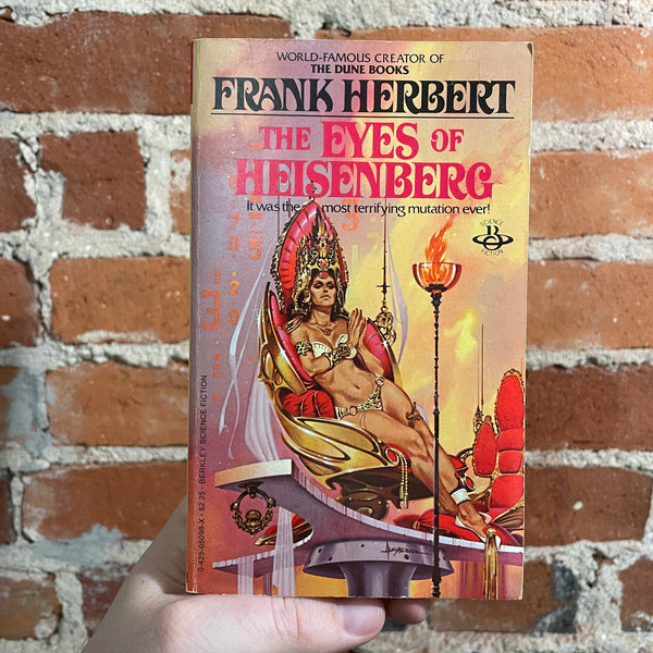 The Eyes of Heisenberg - Frank Herbert - 1981 Berkley Medallion Paperback - Paul Alexander Cover