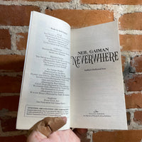 Neverwhere - Neil Gaiman - 2016 Paperback - Robert McGinnis Cover