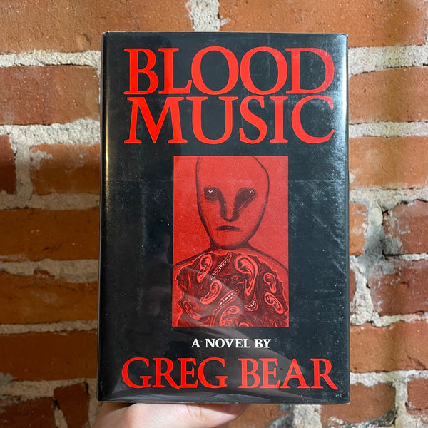 Blood Music - Greg Bear - 1985 Arbor House Hardback - Frances Jetter Cover