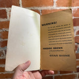 Star Shine - Fredric Brown - 1956 Bantam Books Paperback