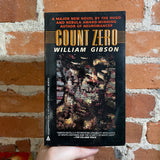 Count Zero (Sprawl #2) - William Gibson - 1987 Ace Paperback Foil Embossed