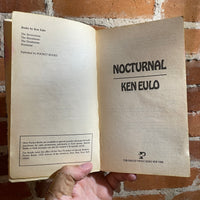 Nocturnal - Ken Eulo - 1983 Pocket Books Paperback - Foil Embossed Cover