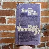 The Sirens of Titan - Kurt Vonnegut Jr - William Teason Cover - 1971 8th Printing Dell Paperback Edition