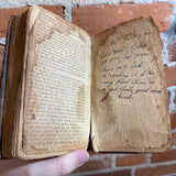 The Communicant’s Companion; or, Instructions and Helps for the Right Receiving of the Lord’s Supper - Matthew Henry - 1747 Glasgow Antique Leatherbound Religious Manual