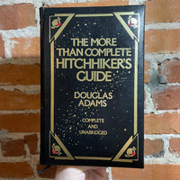 The More Than Complete Hitchhiker's Guide to the Galaxy - Douglas Adams - 1994 Longmeadow Press Leather Bound Hardback