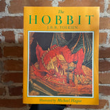 The Hobbit, or There and Back Again  - J.R.R. Tolkien - Illustrated Houghton Mifflin Paperback