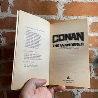 Conan the Wanderer - Robert E. Howard, L. Sprague de Camp, and Lin Carter - 1984 Ace Books Paperback - Boris Vallejo Cover