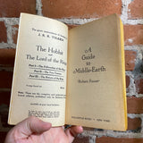 A Guide To Middle Earth - Robert Foster - 1974 1st Ballantine Books Paperback - Tim Kirk Cover