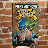 Triple Detente - Piers Anthony - 1988 Tor Books Paperback - Don Maitz Cover