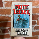 Swords and Ice Magic - Fritz Leiber - 6th Book of Fafhrd and the Gray Mouser - 1986 8th Ace Books Paperback - Michael Whelan Cover