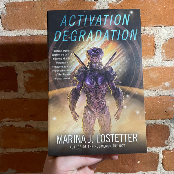 Activation Degradation - Marina J. Lostetter - 2021 1st Harper Paperback - Adam M. Milicevie Cover