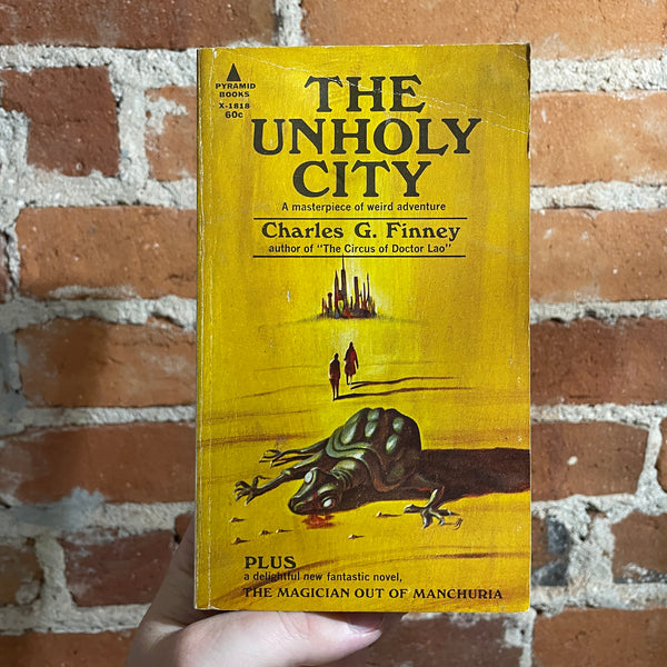 The Unholy City - Charles G. Finney - 1968 Pyramid Books Paperback - Jack Gaughan Cover