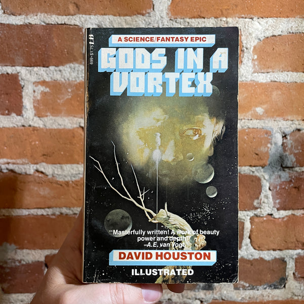 Gods In A Vortex - David Houston - 1979 Illustrated Leisure Books Paperback