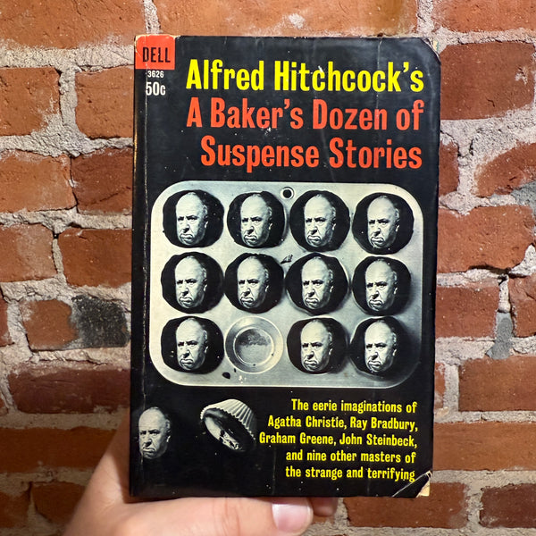 A Baker’s Dozen of Suspense Stories - Alfred Hitchcock - 1963 1st Dell Books Paperback