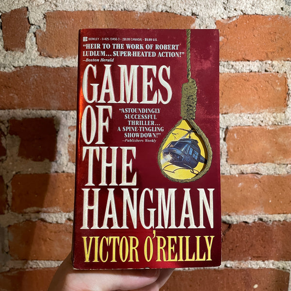 Games of the Hangman - Victor O’Reilly - 1992 Berkley Books Paperback