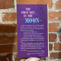 The First Men in the Moon - H.G. Wells - Ballantine Books F-687 vintage paperback