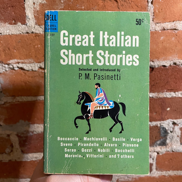 Great Italian Short Stories - P.M. Pasinetti - 1959 Dell Books Paperback - John Alcorn Cover