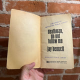 Deathman, Do Not Follow Me - Jay Bennett - 1969 1st Scholastic Book Services Paperback