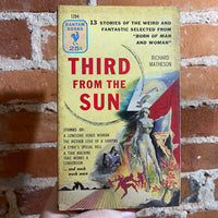 Third from the Sun - Richard Matheson - 1955 Bantam Books Paperback - Charles Binger Cover